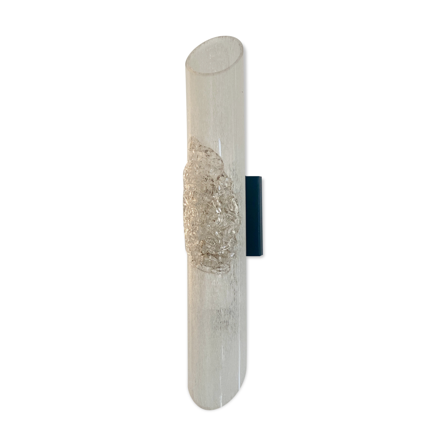 Cylindrical wall lamp from Murano 1960