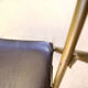 Lot de 4 chaises pliantes métal et skaï