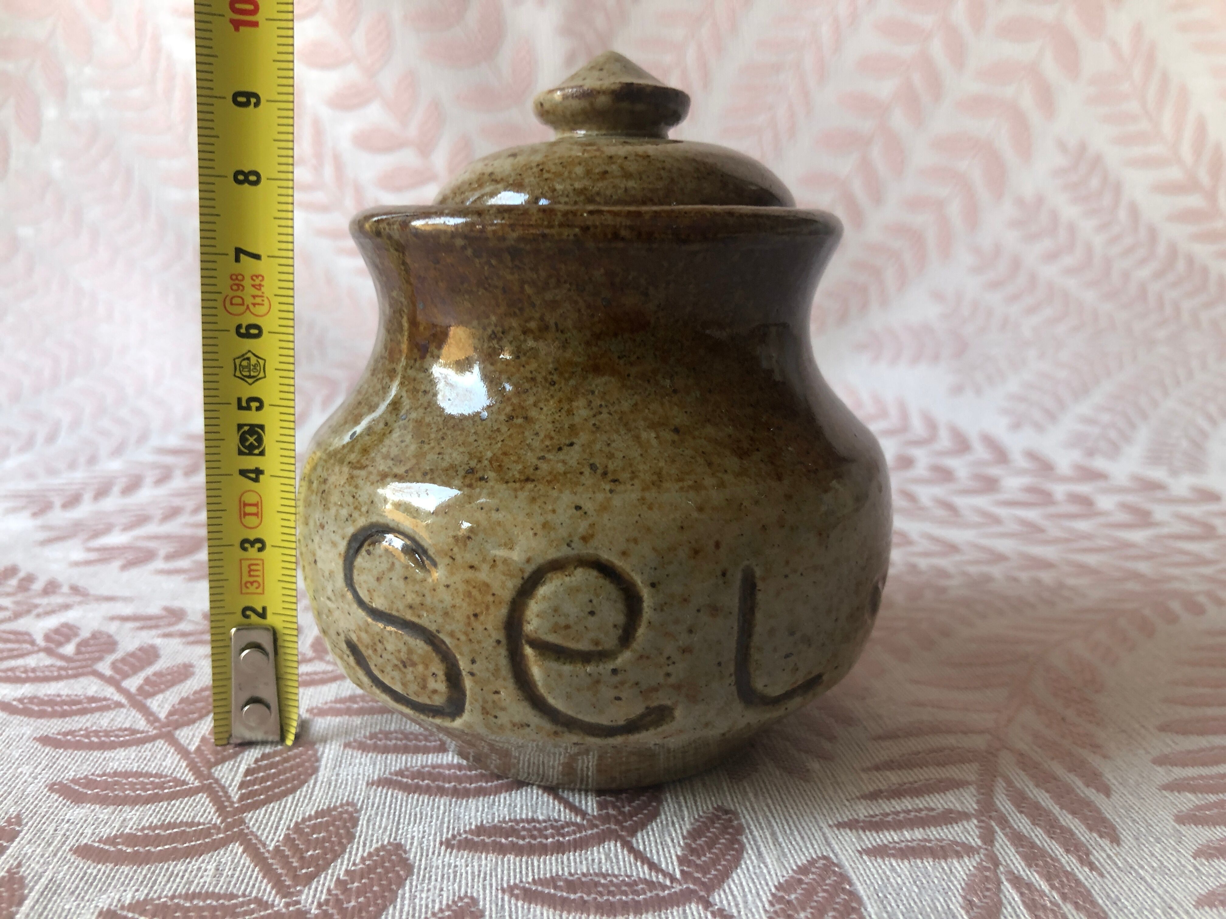 Pots à épices en grès véritable