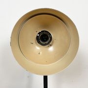 Beige industrial gooseneck table lamp, 1960s