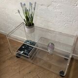 Plexiglas coffee table