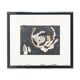 Ansgar Elde, Composition, Mixed Techniques on Cardboard, 1980s, Framed
