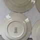 Service 6 assiettes plates gien lorraine fleurs peintes à la main