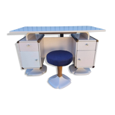 Bureau et tabouret Gautier 1970
