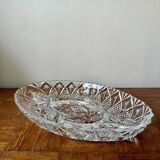 Cut glass appetizer dish