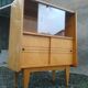 Meuble buffet vitrine années 50