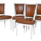 Set of 4 Louis XVI style chairs