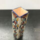 Former vase square ceramic decor vintage flowers