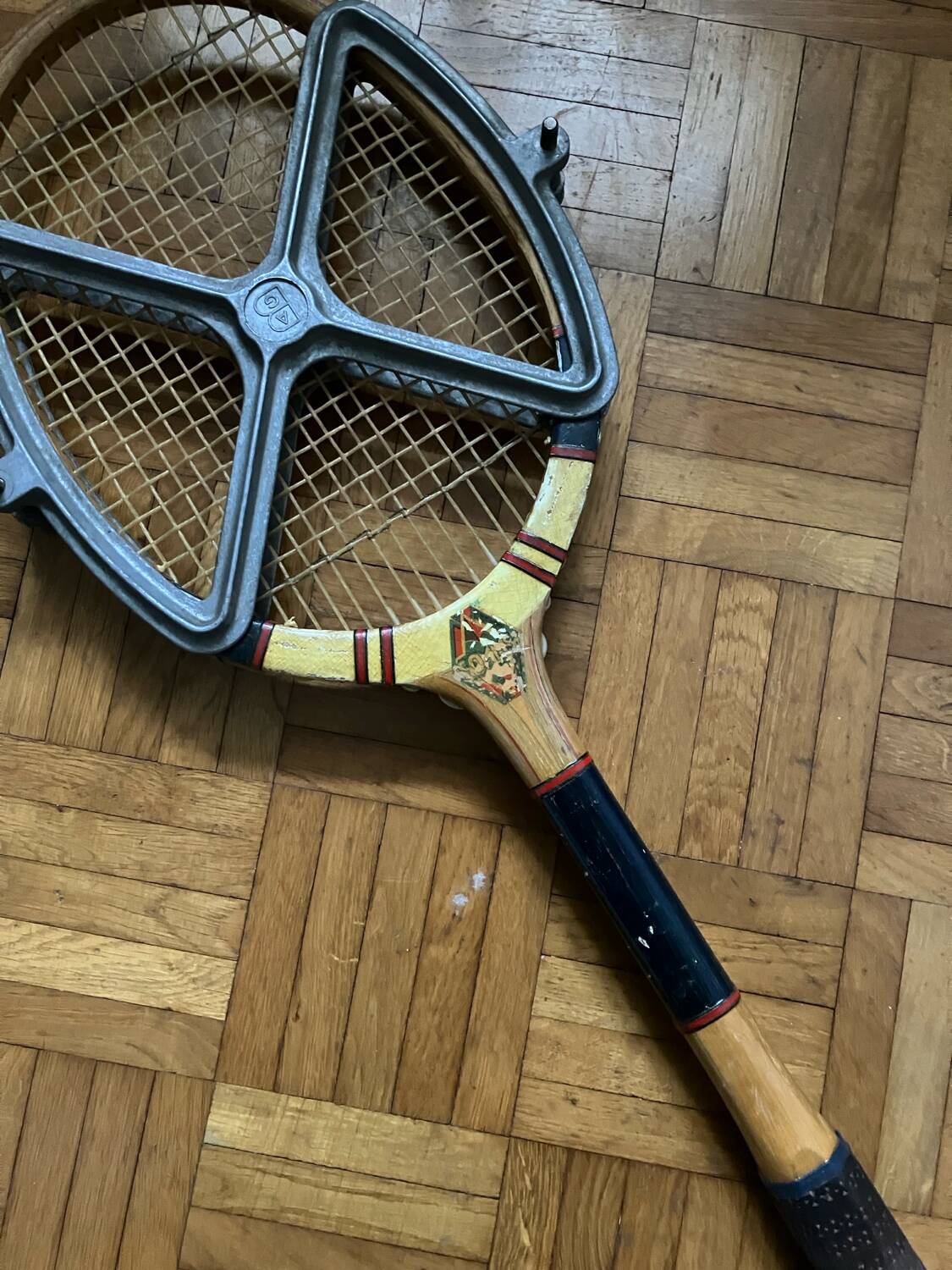 Vintage tennis racket