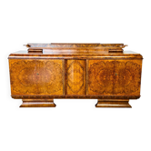 Art Deco walnut sideboard from the 1930s.