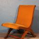 Paire de fauteuils chauffeuses vintage