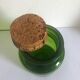Vintage glass jar