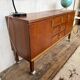 ✨ Vintage wooden sideboard – 3 drawers, 2 doors – Retro furniture ✨