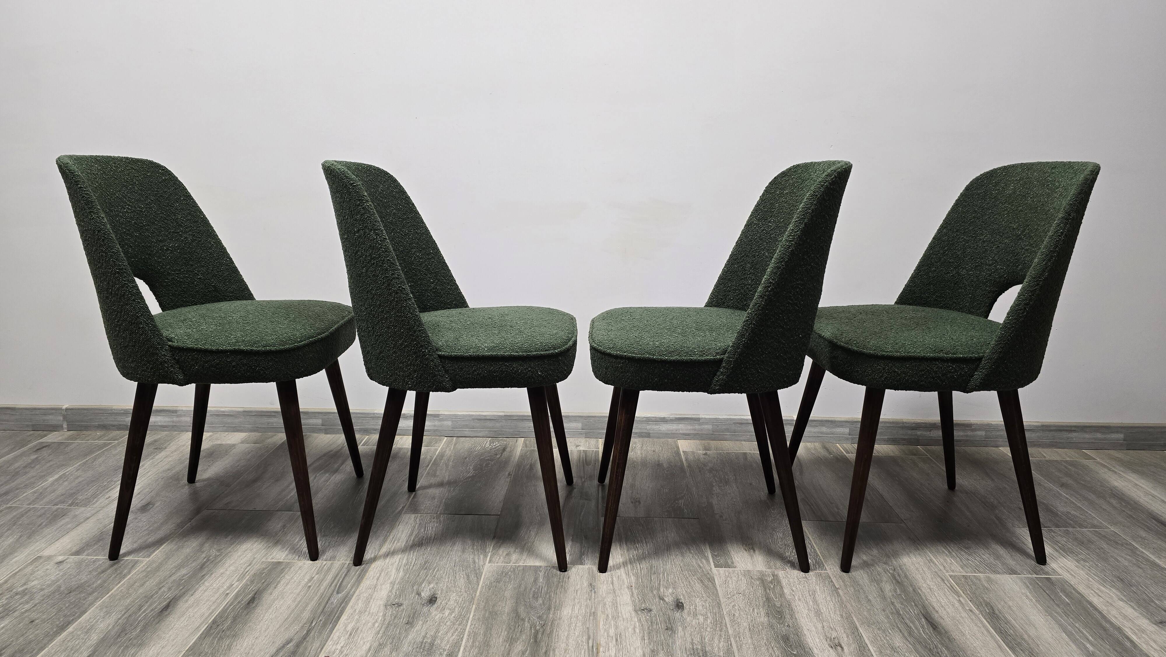 Dining Chairs by Oswald Haerdtl for Ton, 1950s, Set of 4