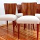 Chairs by J. Halabala for Up Races, Czechoslovakia, 1940s, Set of 4