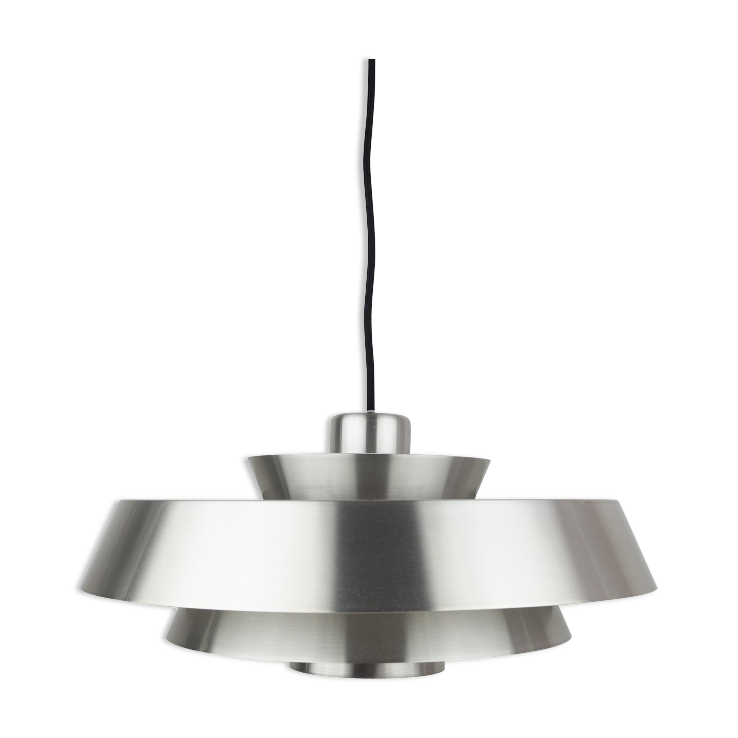 Danish vintage pendant lamp Nova by Jo Hammerborg, Fog og Morup, 1963