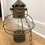 Navy Vintage Anchor lamp