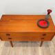 Scandinavian teak commode Denmark 1960s