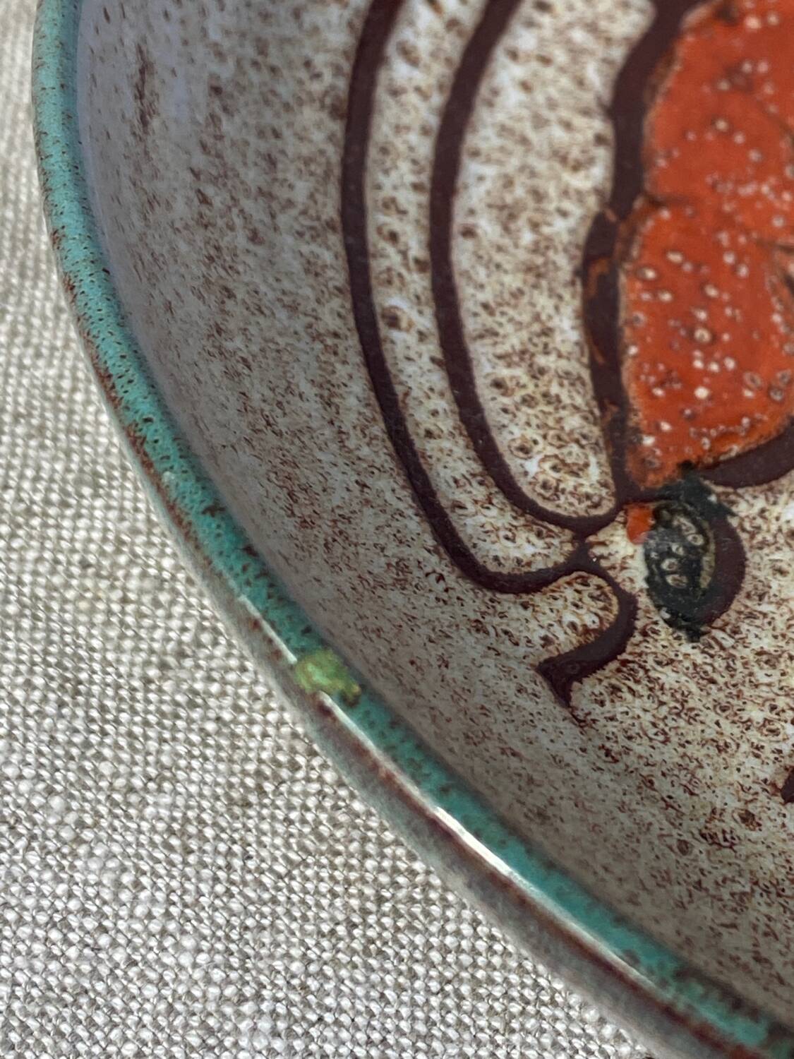 Daniel Etienne Vallauris ceramic plates