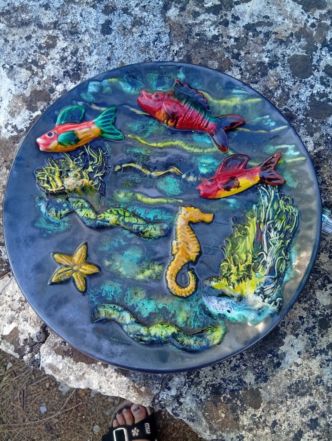 Decorative plate Saint Gilles
