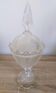 Vintage cut crystal dragée dish