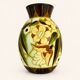 Art Deco vase by Charles Catteau for Boch Frères Keramis, decor D.1847,