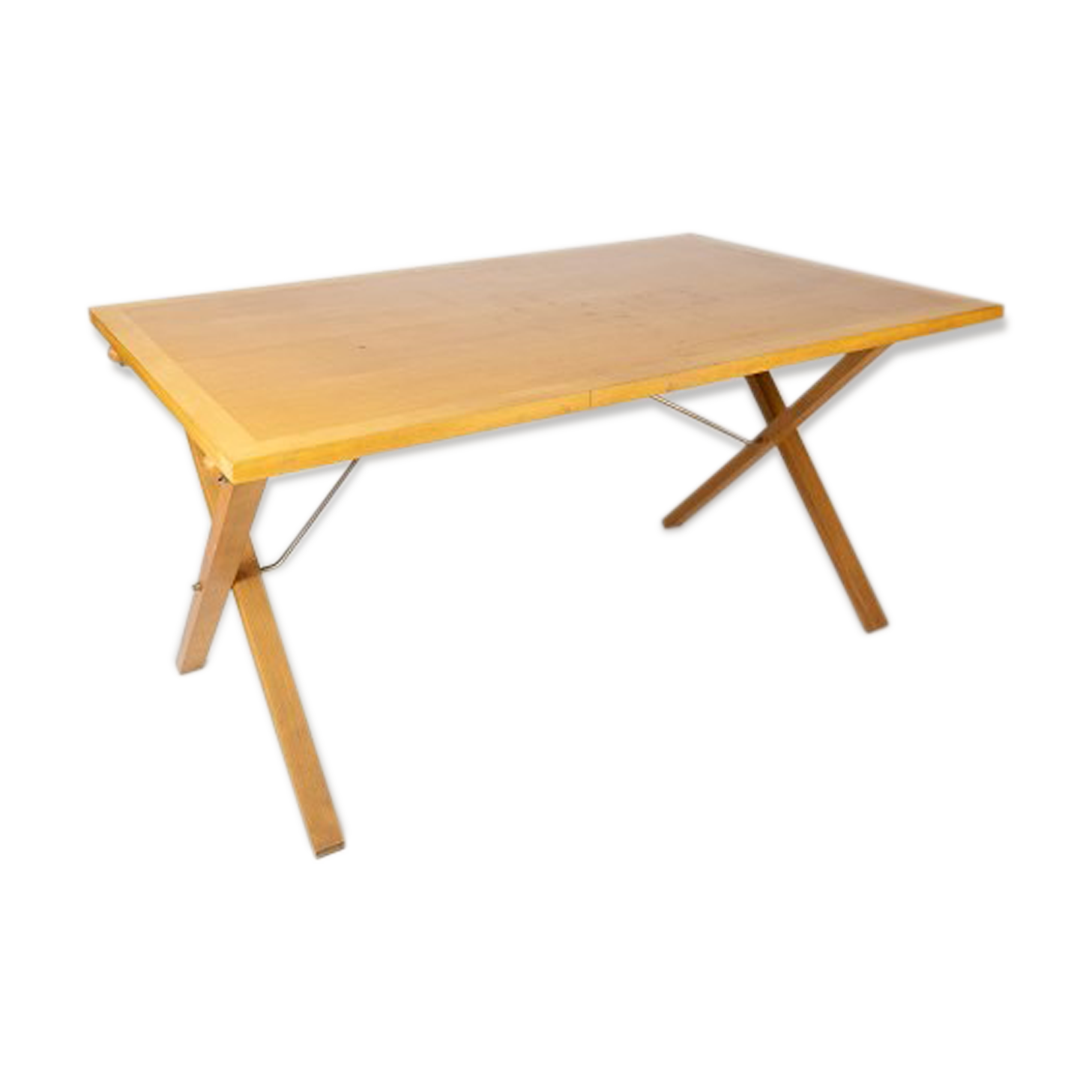 Dining table in light wood designed by Poul Cadovius and manufactured by Cado