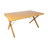 Dining table in light wood designed by Poul Cadovius and manufactured by Cado