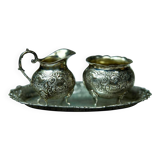 Vintage Silver Vessels, 1950s, Set of 3
