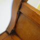 Rare entrance bench - Old chest bench - toy chest - oak color
