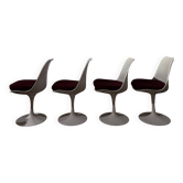 Lot de 4 chaises tulip knoll