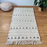 Berber rug small ethnic triangles 100x190 cm