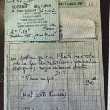 Tableau fin 19 eme avec cadre d'origine