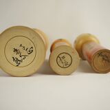 Lot of 3 KOKESHI Dolls (medium size) free shipping