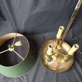 Lamp bouillotte bronze XXth