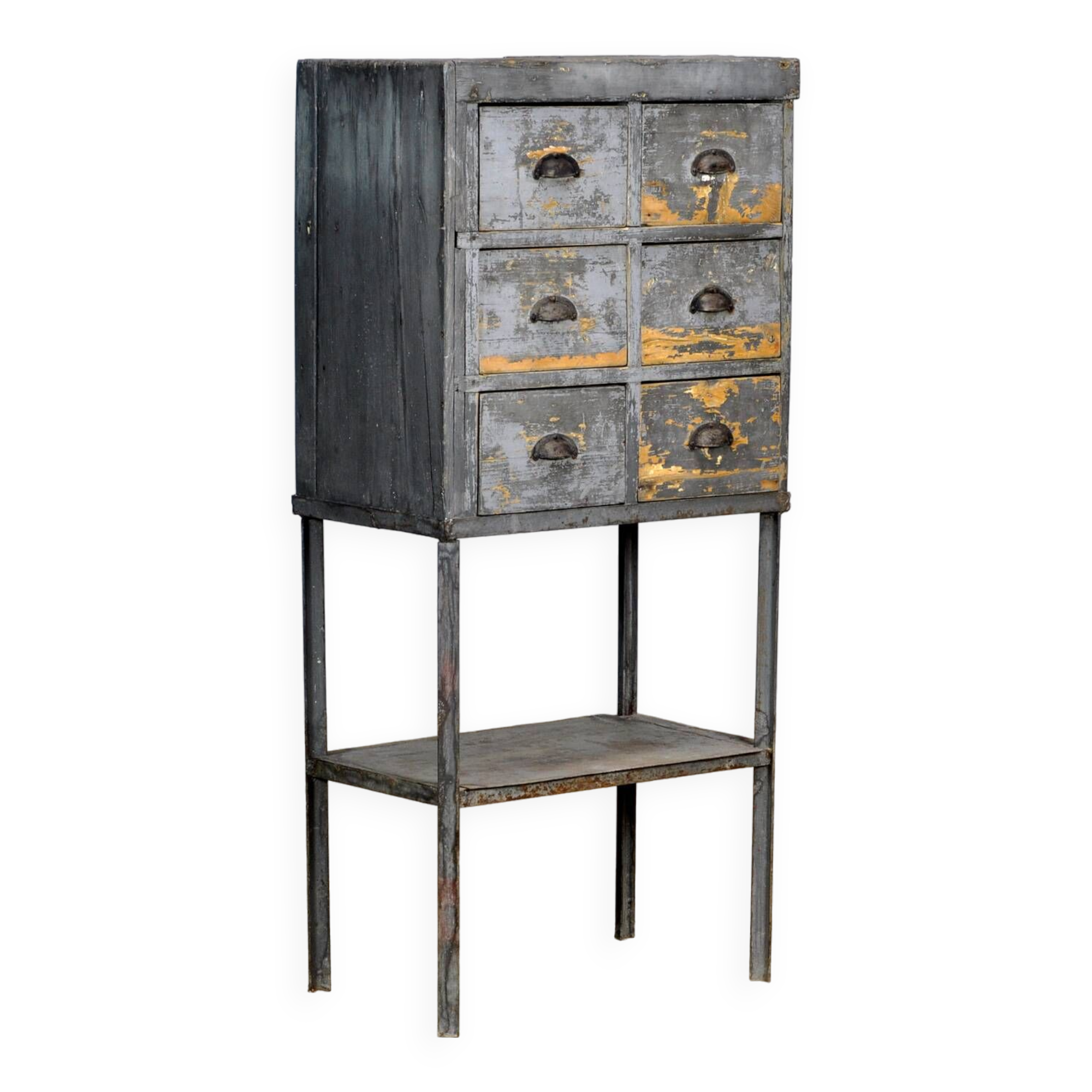 Industrial chest of drawers, 1950's