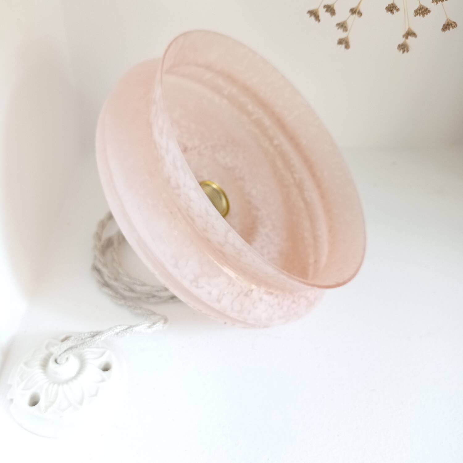 Clichy glass pendant light