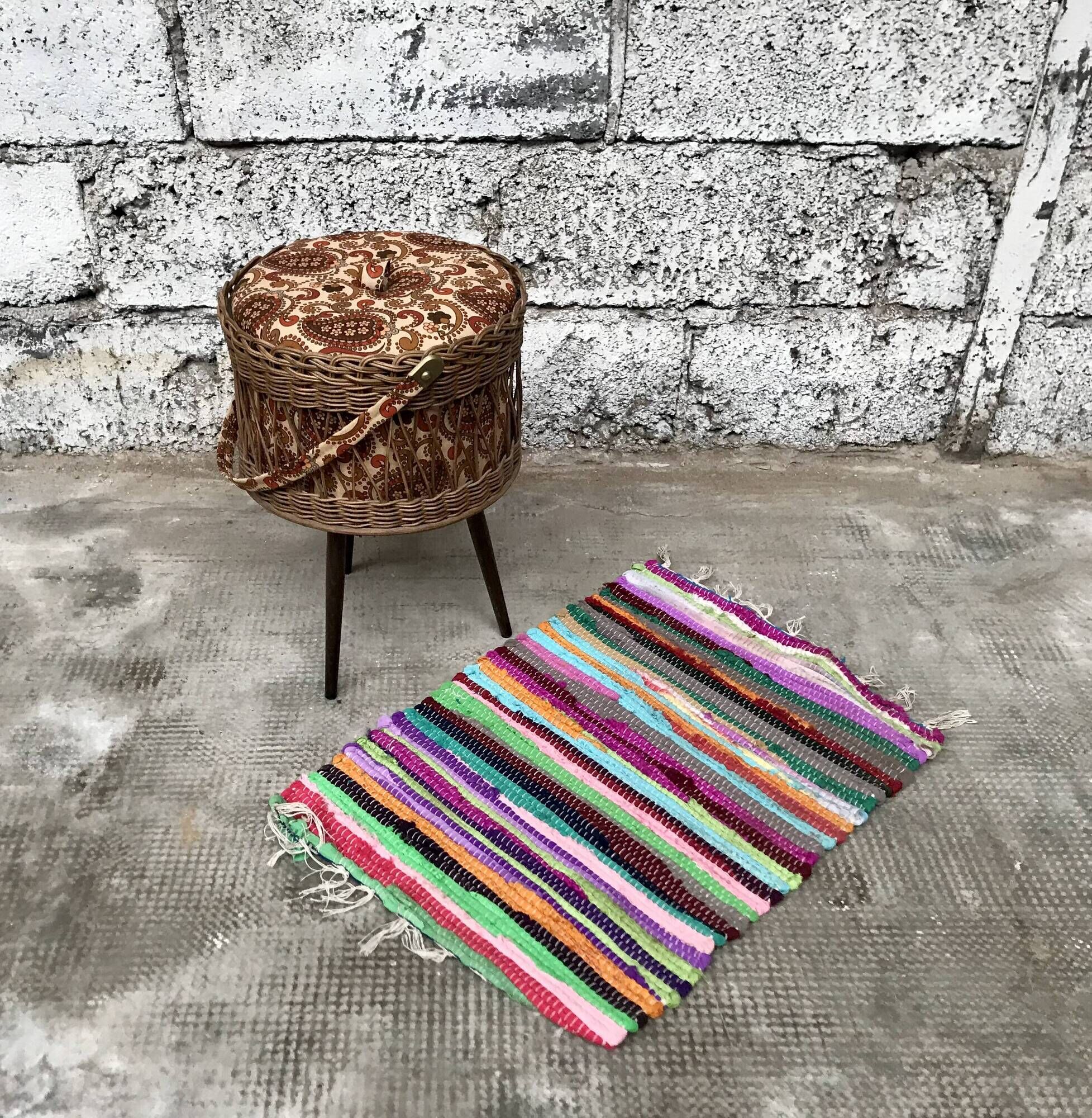 Old sewing basket