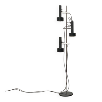 Mid-century minimalist floor lamp by Edi Franz for Swisslamps International.