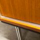 Wardrobe 1970 teak 4 doors half wardrobe half shelf 182 cm