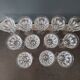 12 vintage wine glasses