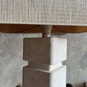 Lampe en pierre