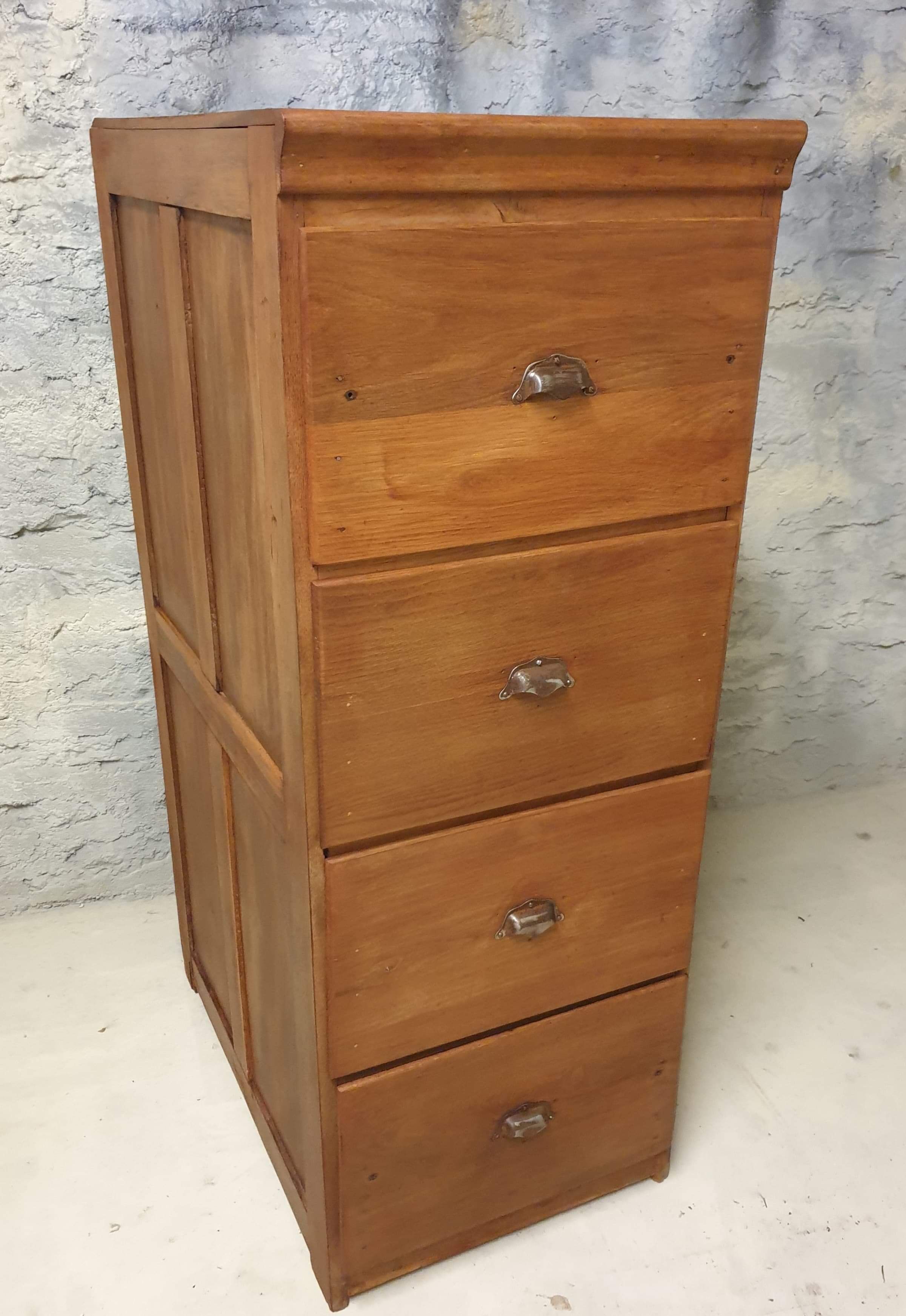 Old craft furniture, 4 drawers, circa 1920