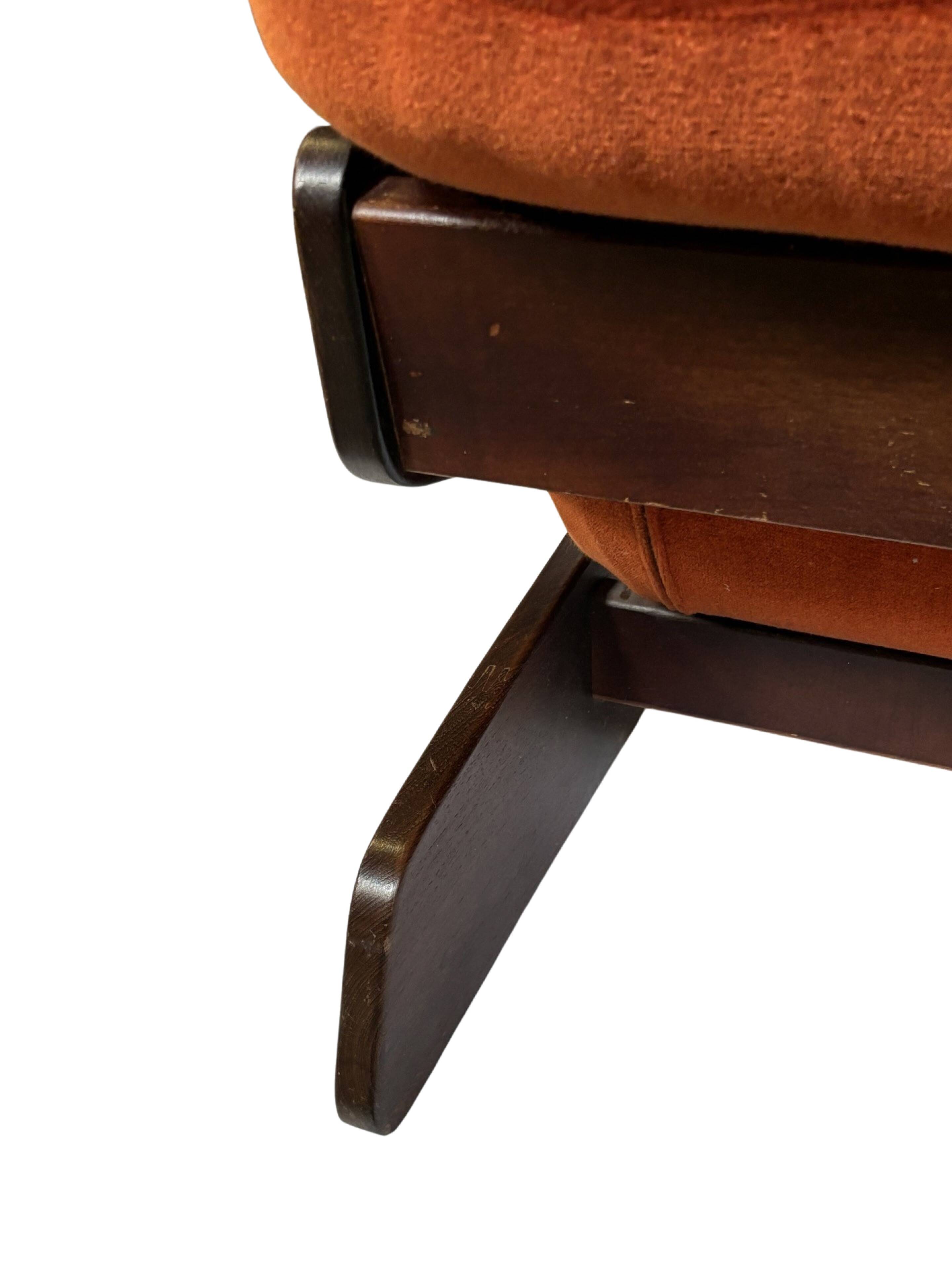 Vintage Space Age Sofa Two Seater Sofa Design 1970s