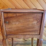 Bedside table with curved legs