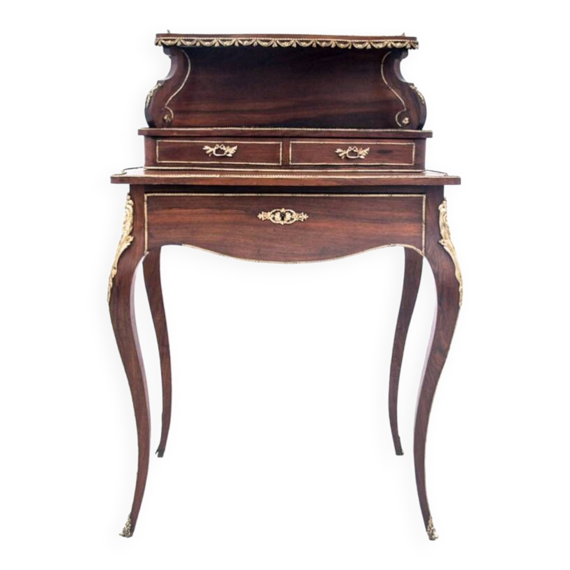 Secrétaire français ancien, vers 1860.