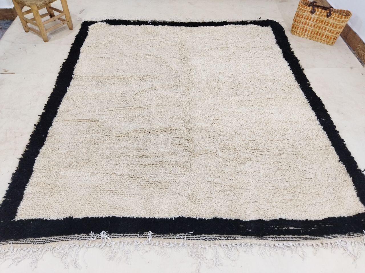 208x190cm moroccan berbere carpet