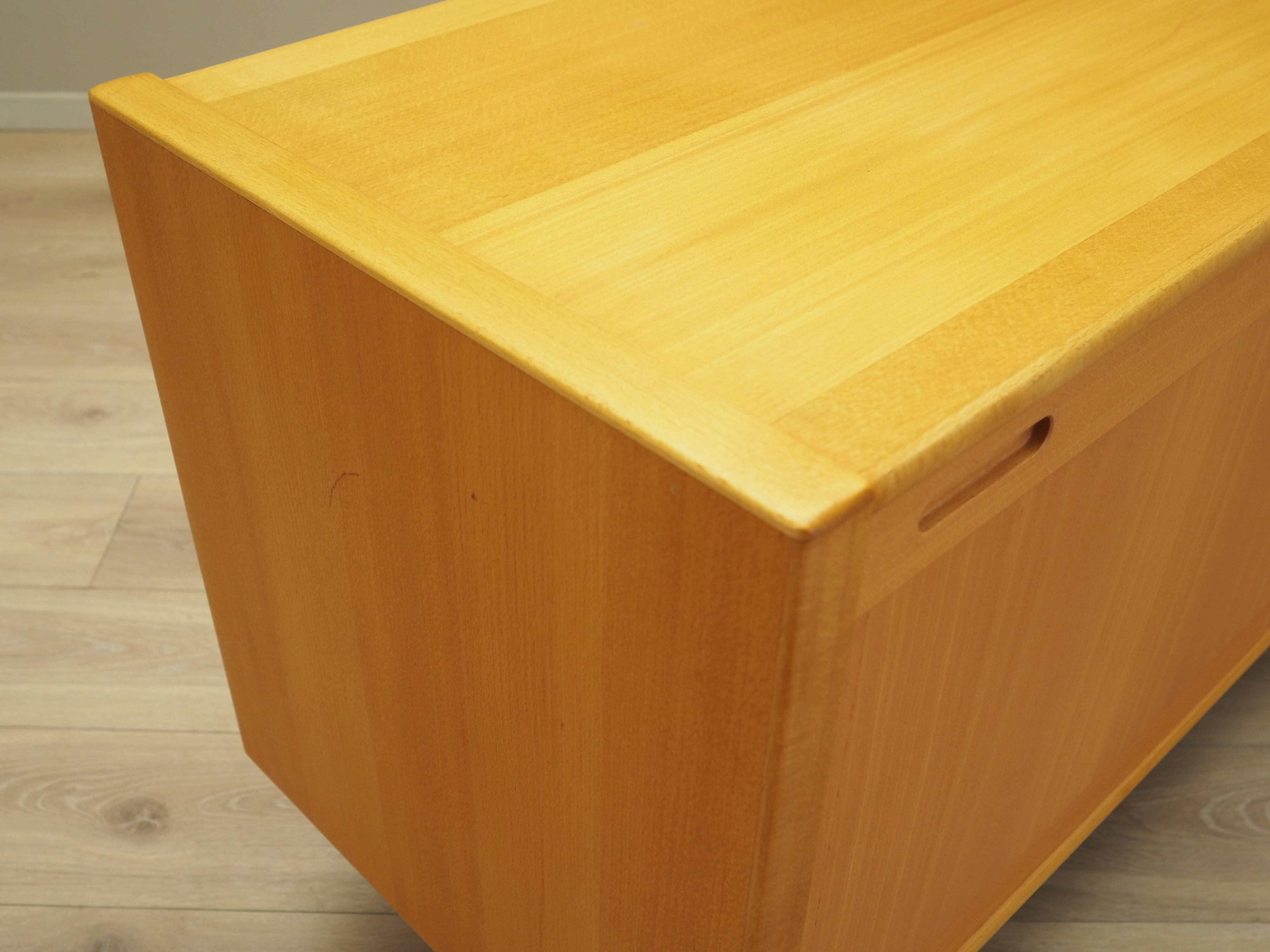 Beech sideboard, Danish design, 1970s, production: Skovby Møbelfabrik
