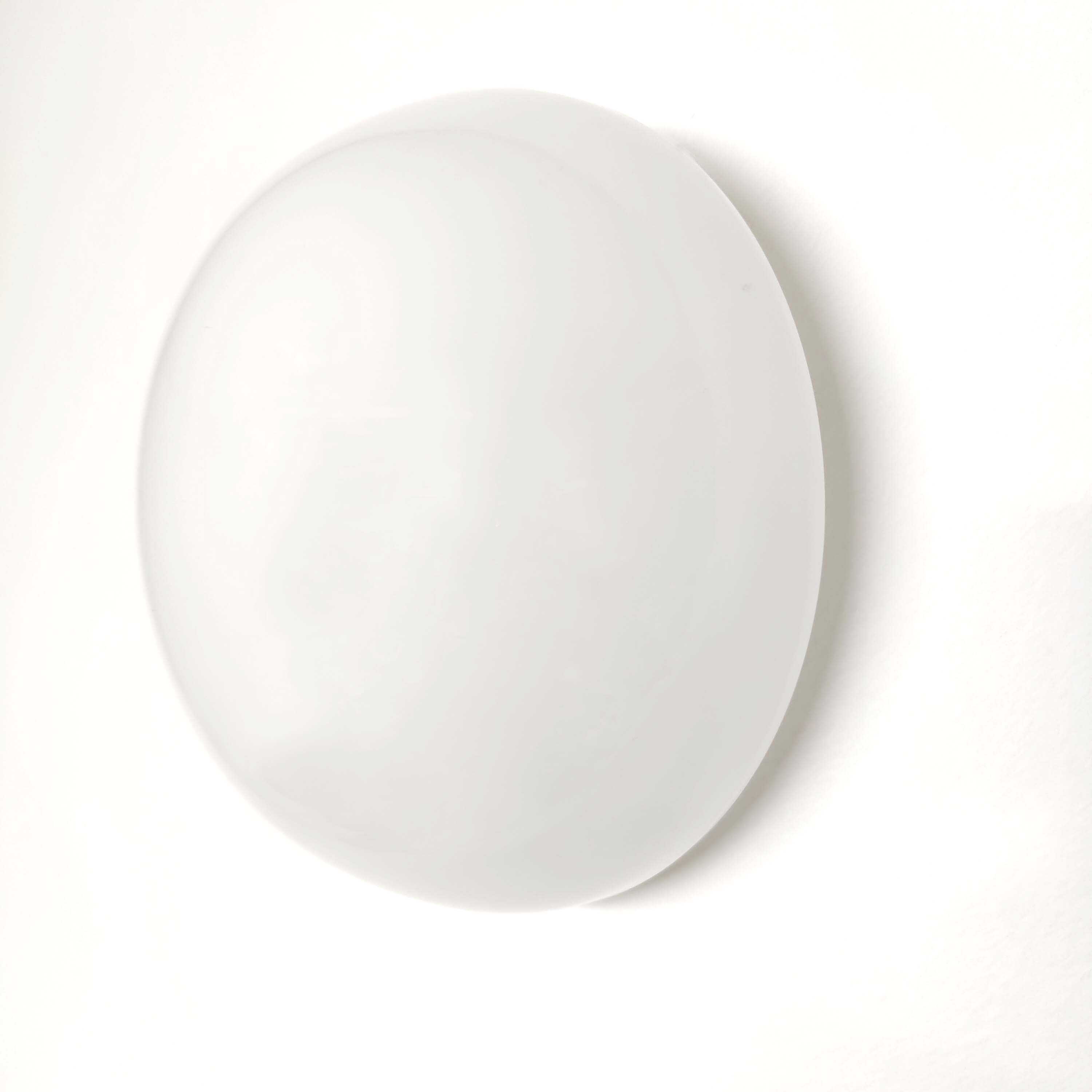 Ceiling lamp wall lamp half sphere globe in white opaline glass