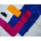 Colorful Berber carpet 145x100cm